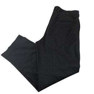Bills Khakis Mens Chino Pants 35 x 29 Classic Fit Black 100% Cotton Flat Front